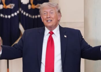 President Donald Trump had encouraging news for Department of Homeland Security workers who still haven't been paid in weeks.