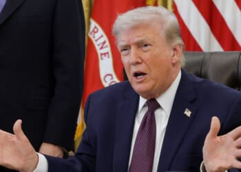 President Donald Trump laid out the consequences for any country supplying arms to Iran.