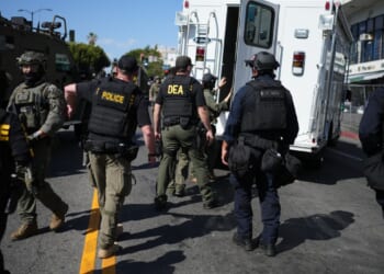 Federal authorities arrest 18 for alleged drug distribution around Los Angeles park