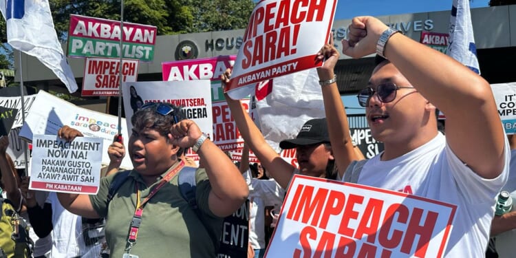 Philippine vice president impeached by lawmakers over suspected wealth and threats