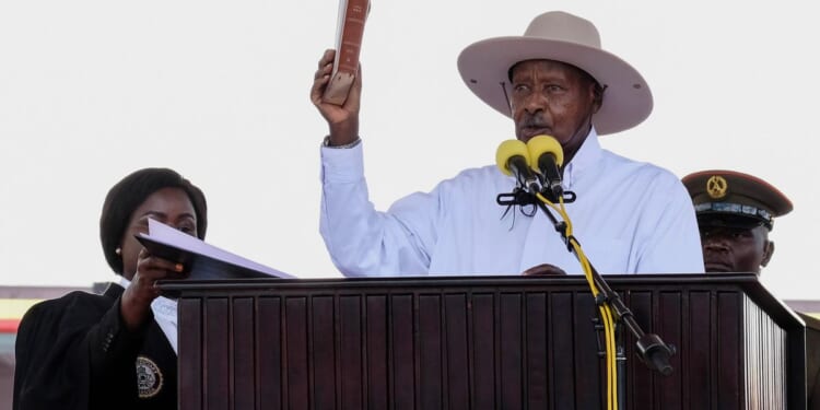 Uganda’s president Museveni sworn in for seventh consecutive term as son emerges as de facto ruler