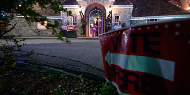 Mike Collins headed to a runoff in Georgia’s GOP Senate primary