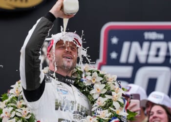 Late pass sends Rosenqvist past Malukas for the closest Indianapolis 500 win in history