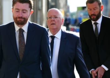 Estranged husband of former Scottish leader admits $540K embezzlement of party funds