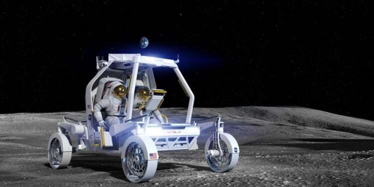 NASA contracts two companies to build lunar rovers for moon base