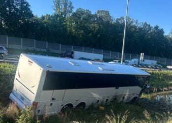 Bus hits cars in Virginia, killing five people and injuring 34, state police say