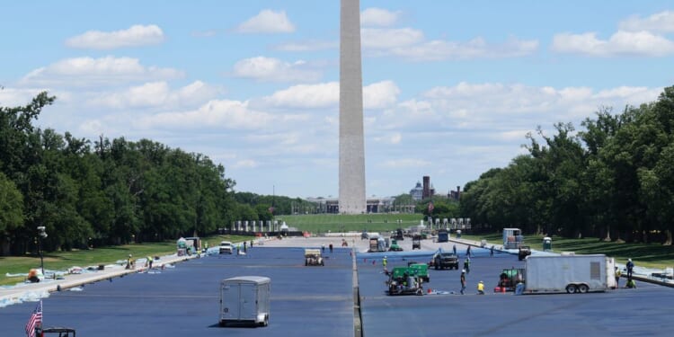 Doug Burgum blasts news reports about Trump’s renovation of Lincoln Memorial Reflecting Pool