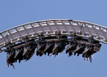 YouTuber banned from Six Flags parks for life because he ate chicken nuggets on a roller coaster
