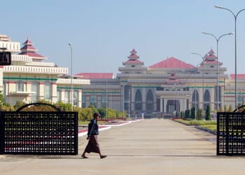 Rescuers say a blast at a building storing explosives in Myanmar has killed more than 45 people
