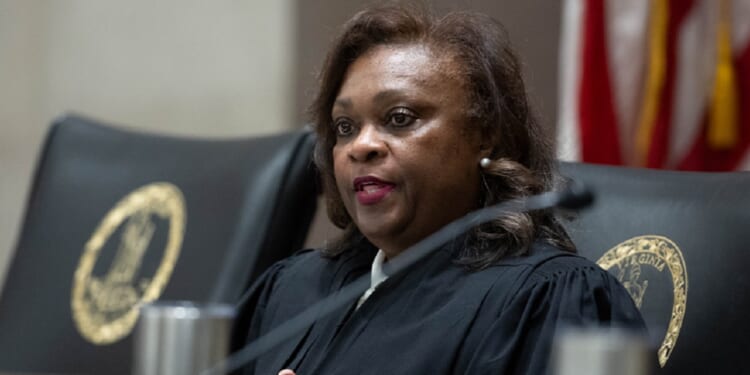 Virginia Supreme Court Chief Justice Cleo E. Powell, pictured during her investiture ceremony March 2 in Richmond.