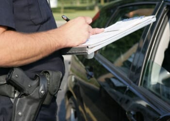 The woman had what normally would have been an air-tight defense, but the sheriff's deputy wrote her a ticket anyway.