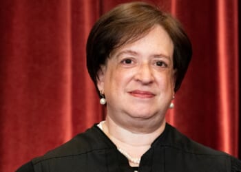 Justice Elena Kagan standing