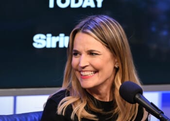 Savannah Guthrie attends TODAY Show Radio Town Hall on SiriusXM at SiriusXM Studios on Feb. 3, 2025, in New York City.