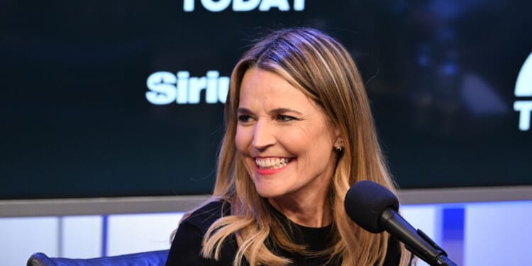 Savannah Guthrie attends TODAY Show Radio Town Hall on SiriusXM at SiriusXM Studios on Feb. 3, 2025, in New York City.