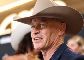Neal McDonough attends "The Last Rodeo" red carpet premiere and post-screening at AMC DINE-IN Clearfork 8 on May 12, 2025, in Fort Worth, Texas.