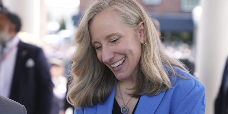 Abigail Spanberger smiling
