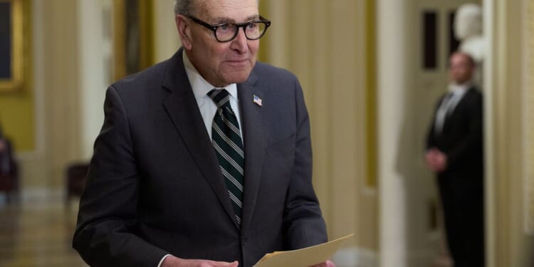 Schumer stands by embattled Senate candidate Platner