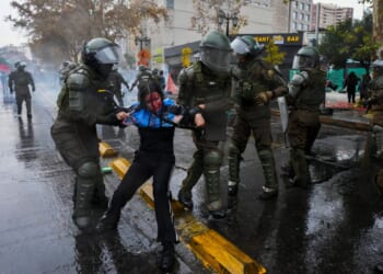 Protesters clash with police in Chile’s capital over President Kast’s education cuts