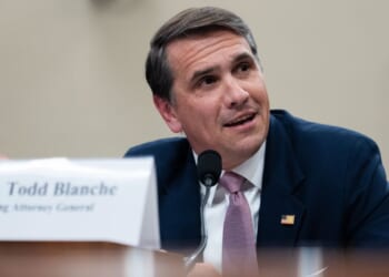 Trump says he will nominate Todd Blanche to serve as attorney general