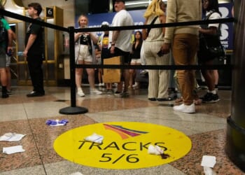 Homeless man arrested after six stabbed inside New York City’s Penn Station