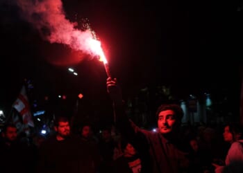 As pro-West protests test Moscow’s grip, Georgia opposition leader says democracy is nation’s future