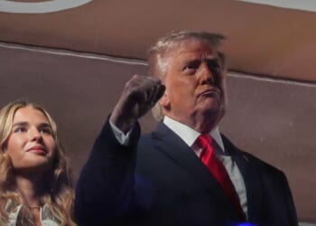 Trump calls NBA ‘great’ but ‘a little left-wing’ after attending Finals game at MSG