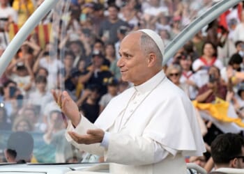 Pope’s youth rally in Spain gets raw, with frank discussion of depression and domestic violence