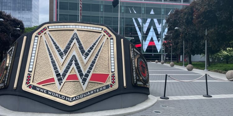 Giant U.S. flag blows off pole at WWE headquarters in Connecticut, knocking out power for thousands