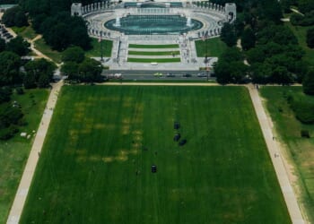 Feds investigating ‘8647’ markings on the grass of the National Mall