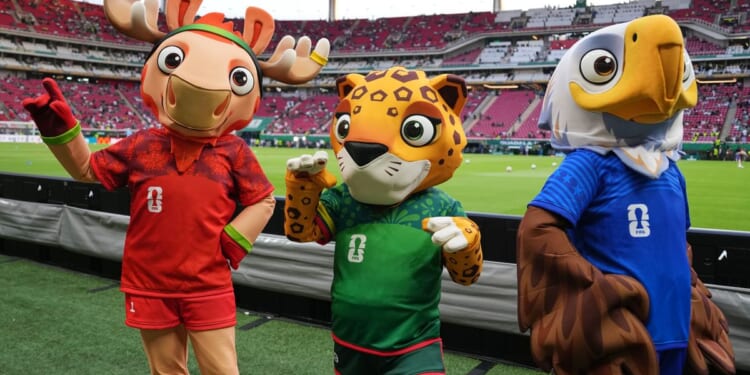 Peru police disguised as World Cup mascots arrest a suspected drug dealer in Lima