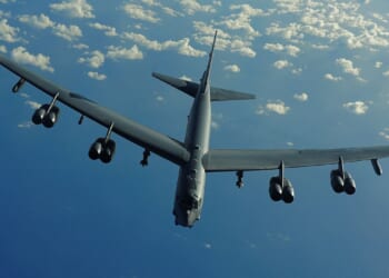 B-52 Stratofortress crashes after takeoff at Edwards Air Force base in California
