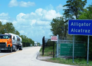 All detainees from immigration facility ‘Alligator Alcatraz’ have been transferred, DHS says