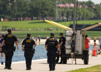 Trump vows to enforce law against vandalizing D.C. statues and fountains