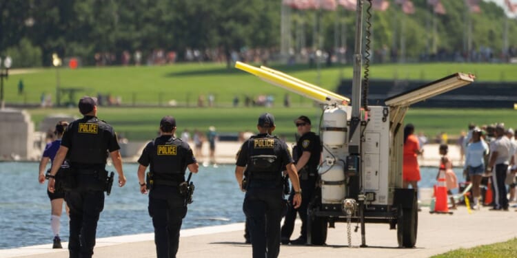 Trump vows to enforce law against vandalizing D.C. statues and fountains