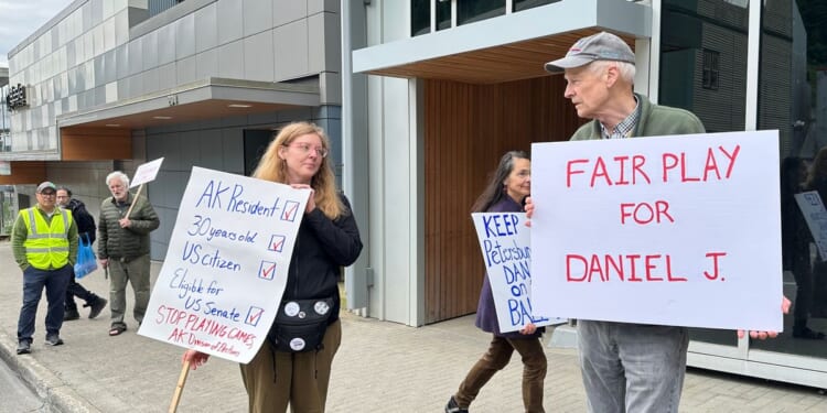 Challenger with same name as Alaska U.S. Sen. Dan Sullivan sues to stay on ballot