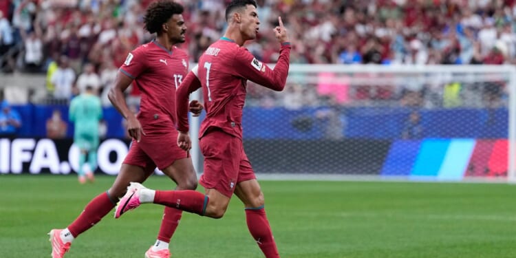 Ronaldo becomes first player to score in six World Cups with two goals against Uzbekistan