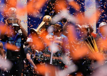 JPMorgan Chase fires executive who dumped trash, stole bin at Knicks championship parade