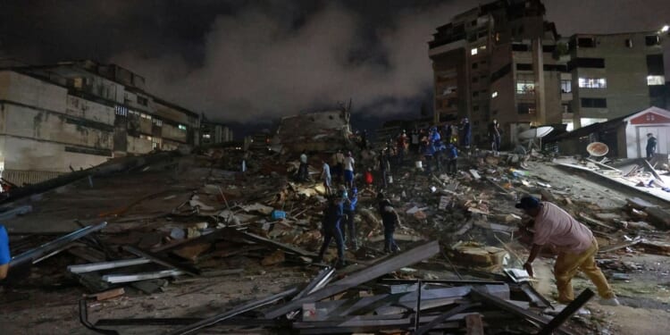 At least 164 dead and 971 injured after powerful quakes rock Venezuela, acting president says