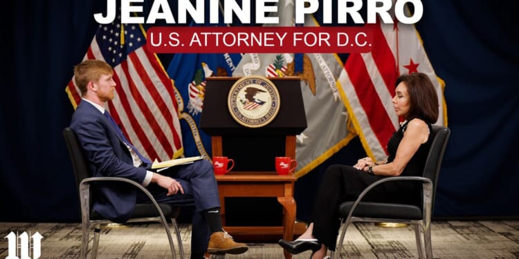 U.S. Attorney Jeanine Pirro on public safety in D.C.
