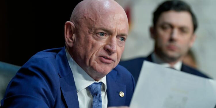 Sen. Mark Kelly says Biden ‘did a bad job’ on the border
