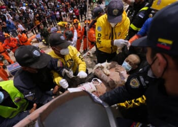 From the rubble in Venezuela, an unexpected story of survival cuts through days of tragedy