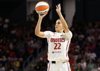 Mystics win marathon matchup, top Fire 124-123 in record-tying four overtimes