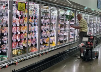 Consumer confidence ticks up as gas prices fall but Americans remain gloomy about the economy