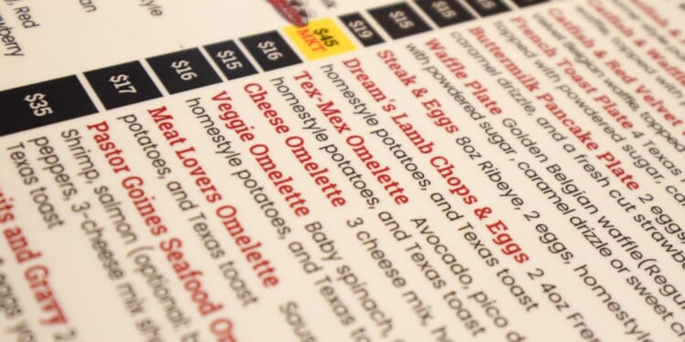 California requires major restaurant chains to disclose menu allergens starting Tuesday