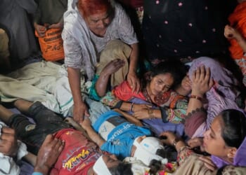 Roof of tutoring center collapses in eastern Pakistan, killing at least 14 children