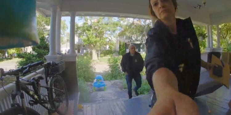 Another New York resident says he was warned by officers after criticizing ICE