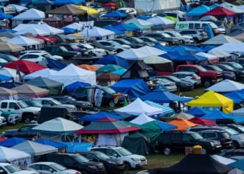 Newborn found dead in portable toilet at Michigan music festival