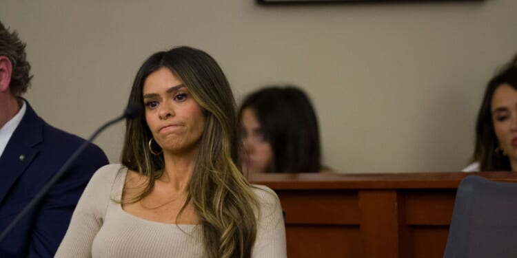 Taylor Frankie Paul appears during a hearing regarding protective orders between Paul and Dakota Mortensen at Third District Courthouse on April 30, 2026, in Salt Lake City.