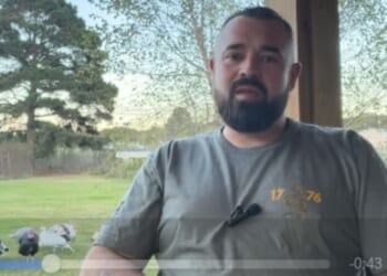 Aaron Spencer announced his campaign for sheriff of the county where he was arrested on a murder charge after confronting the man accused of raping his 13-year-old daughter.