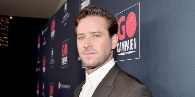 Armie Hammer attends the GO Campaign Gala 2019 on Nov. 16, 2019, in Los Angeles, California.